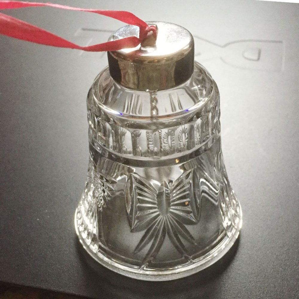 Waterford Millennium Collection Crystal Bell ~ 5 Universal Wishes